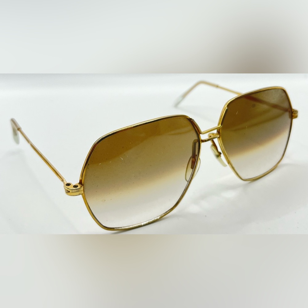 Visual Scene 5011 Gold Oval Sunglasses Frames